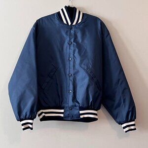 HOLIDAY SALE 50% OFF! // Vintage Blue Bomber Jacket